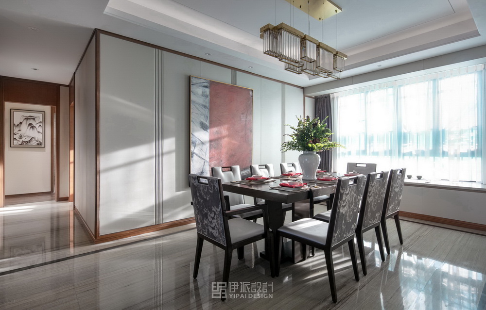 深圳罗湖豪宅新中式样板房设计