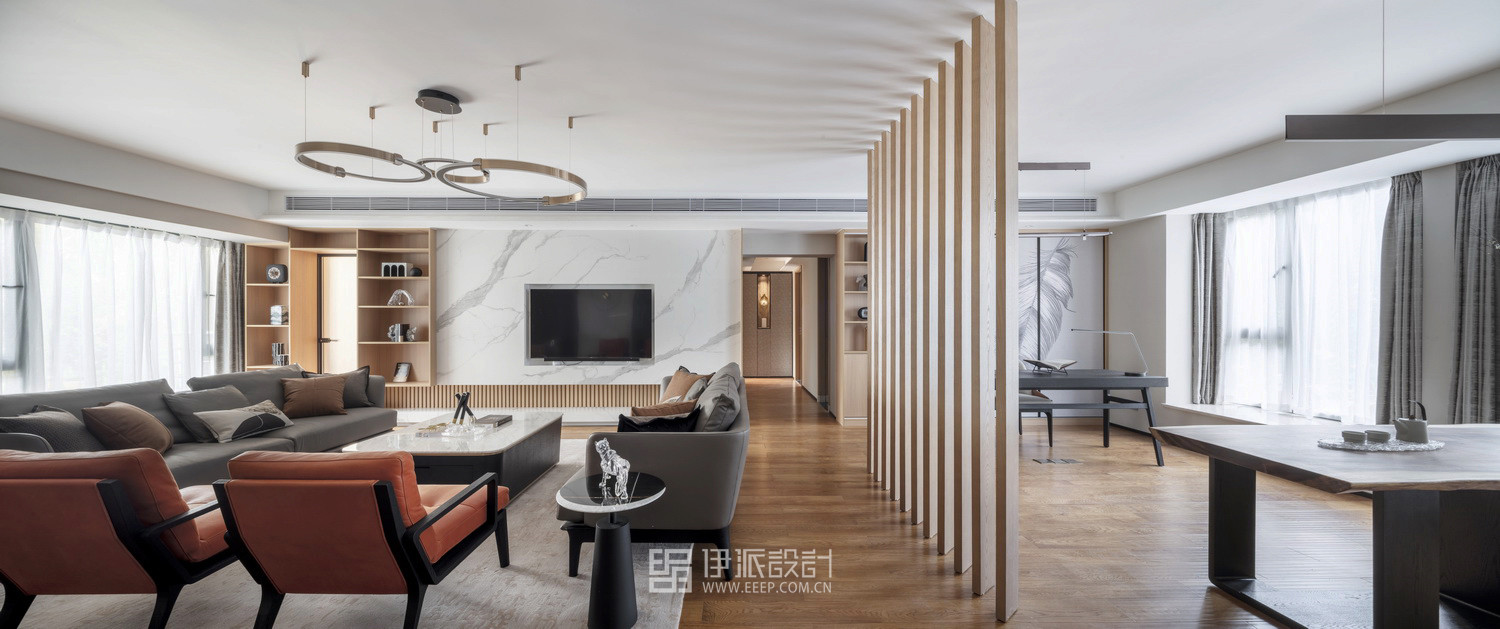伊派设计|深圳锦绣花园豪宅私人订制设计